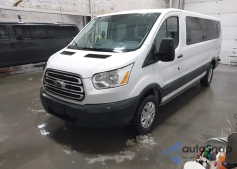 2015 Ford Transit-350 Xlt z USA, uszkodzony, nr VIN 1FBZX2ZM1FKB28012